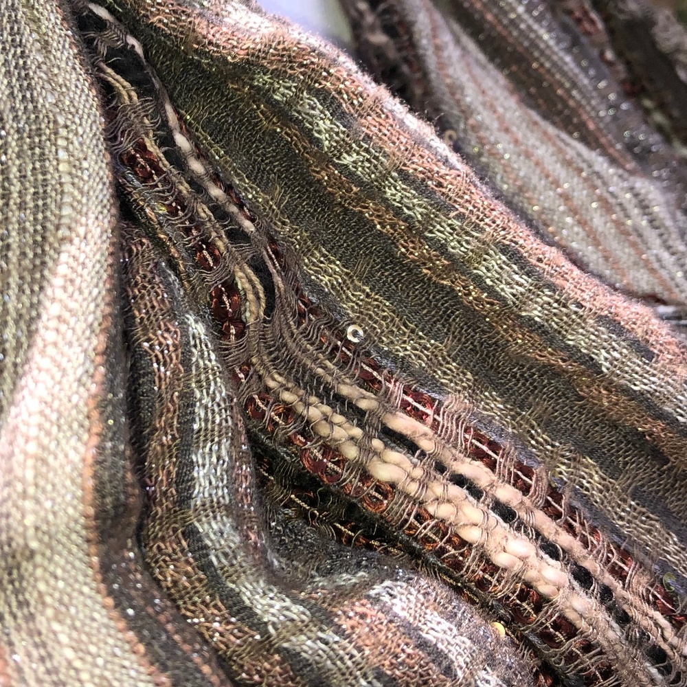 Sequined Infinity Scarf - Picture 2 of 3